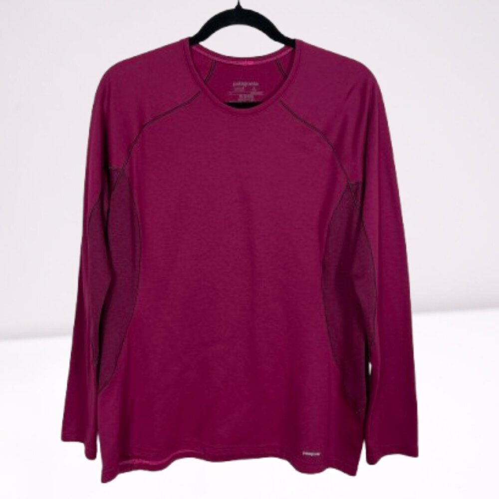 Patagonia Women's Capilene 3 Midweight  Base Layer Top Size L